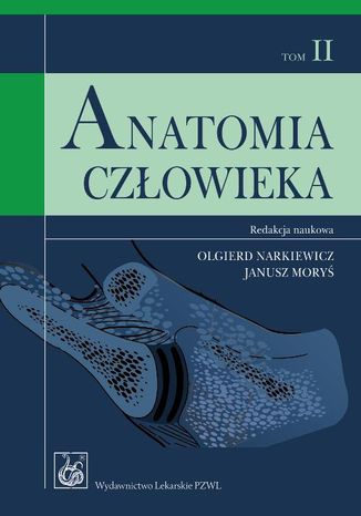 Anatomia człowieka t.2 Olgierd Narkiewicz - okladka książki