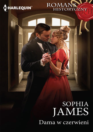 Dama w czerwieni Sophia James - okladka książki