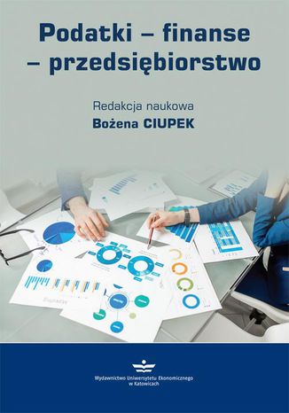 Podatki  finanse  przedsiębiorstwo Bożena Ciupek - okladka książki