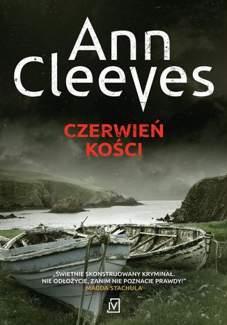 Czerwień kości Ann Cleeves - okladka książki