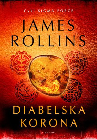 Diabelska korona James Rollins - okladka książki