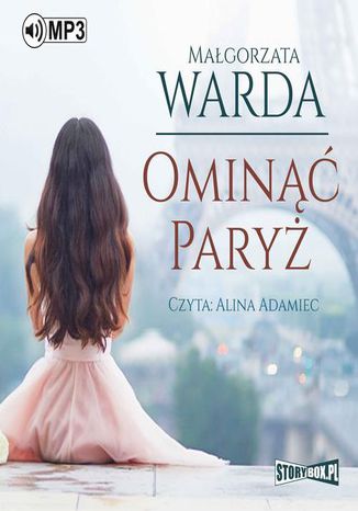 Ominąć Paryż Małgorzata Warda - okladka książki