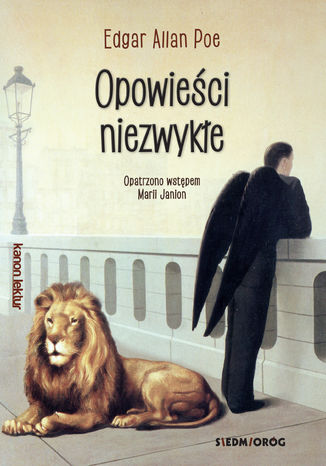 Opowieści niezwykłe Edgar Allan Poe - okladka książki