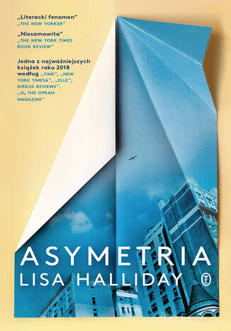 Asymetria Lisa Halliday - okladka książki