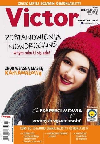 Victor nr 26/484 27.12.20189.01.2019 Ewa Mackiewicz - okladka książki