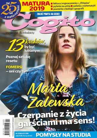 Cogito nr 2 (536) LUTY 2019 Ola Siewko - okladka książki