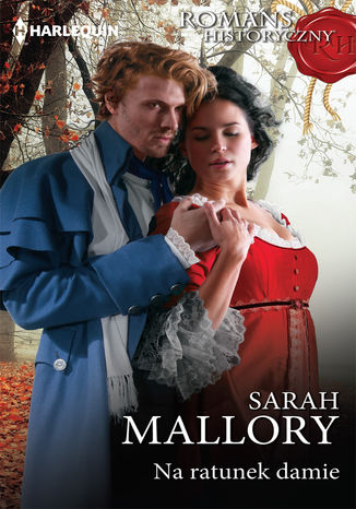 Na ratunek damie Sarah Mallory - okladka książki
