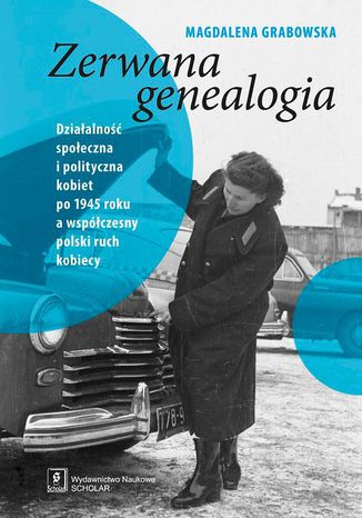 Zerwana genealogia Mirosława Grabowska - okladka książki