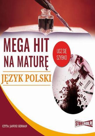 Mega hit na maturę Język polski Małgorzata Choromańska - okladka książki