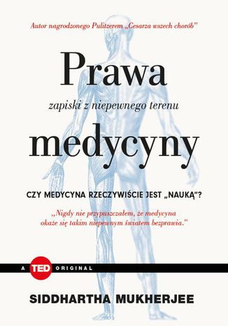 Prawa medycyny Siddhartha Mukherjee - okladka książki