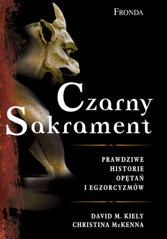 Czarny sakrament David M. Kiely, Christina McKenna - okladka książki