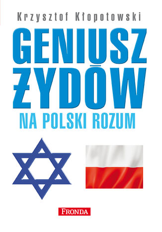 Geniusz Żydów na polski rozum Krzysztof Kłopotowski - okladka książki
