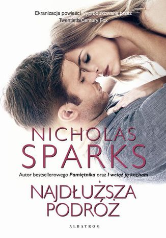 Najdłuższa podróż Nicholas Sparks - okladka książki