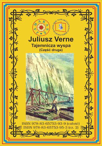 Tajemnicza wyspa. Część 2. Porzucony Juliusz Verne - okladka książki