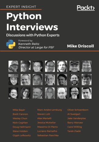 Python Interviews. Discussions with Python Experts Michael Driscoll, Kenneth Reitz - okladka książki