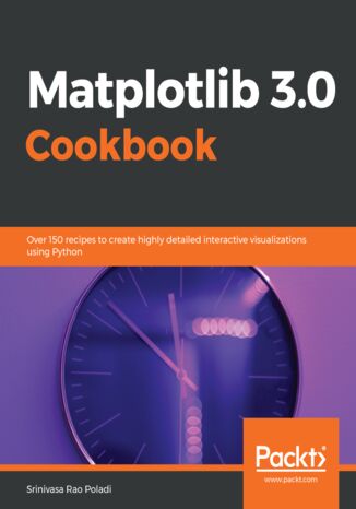 Matplotlib 3.0 Cookbook. Over 150 recipes to create highly detailed interactive visualizations using Python Srinivasa Rao Poladi - okladka książki