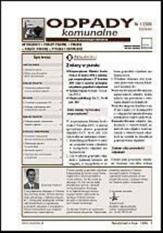 Odpady komunalne on-line Zespół autorów - okladka książki
