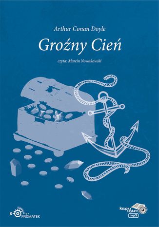 Groźny cień Arthur Conan Doyle - okladka książki