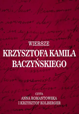 Wiersze Krzysztofa Kamila Baczyńskiego Krzysztof Baczyński - okladka książki