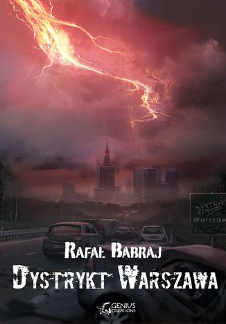 Dystrykt Warszawa Rafał Babraj - okladka książki