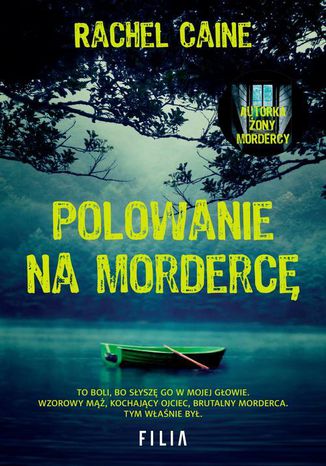 Polowanie na mordercę Rachel Caine - okladka książki