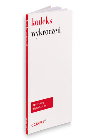 Kodeks wykroczeń styczeń 2019 Agnieszka Kaszok - okladka książki