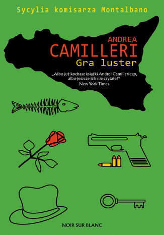 Gra luster Andrea Camilleri - okladka książki