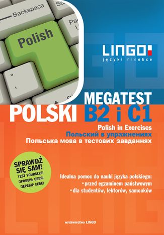 Polski B2 i C1. Megatest Stanisław Mędak - okladka książki