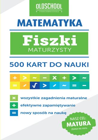 Matematyka. Fiszki maturzysty. 500 kart do nauki Inga Linder-Kopiecka, Beata Linder-Kopiecka - okladka książki