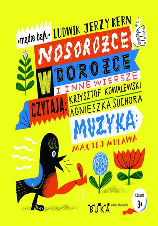 Nosorożce w dorożce i inne wiersze Ludwik Jerzy Kern - okladka książki