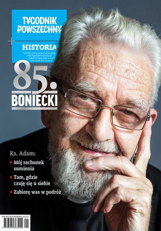 Tygodnik Powszechny Historia: 85.BONIECKI ks. Adam Boniecki - okladka książki