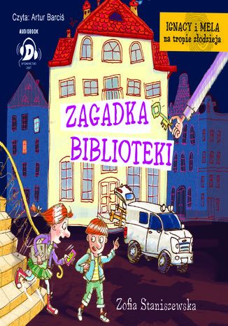 Zagadka biblioteki Zofia Staniszewska - okladka książki