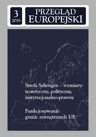 Przegląd Europejski 2018/3 Konstanty Adam Wojtaszczyk - okladka książki