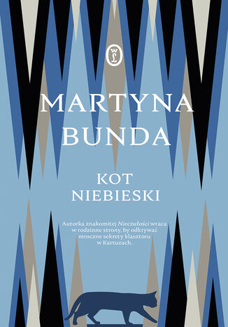 Kot niebieski Martyna Bunda - okladka książki