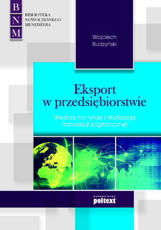 Eksport w przedsiębiorstwie Wojciech Budzyński - okladka książki