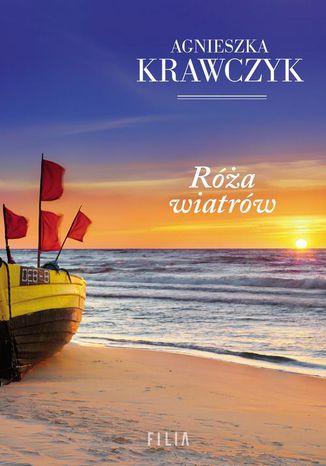 Przylądek wichrów Róża wiatrów Agnieszka Krawczyk - okladka książki