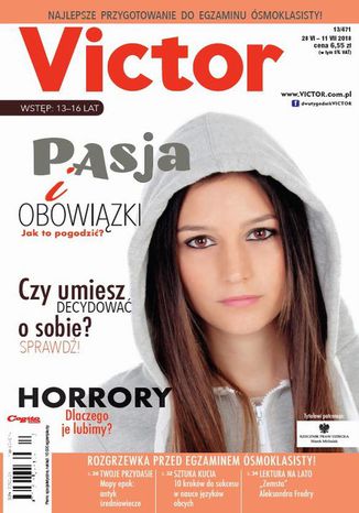 Victor nr 13/471 28 VI  11 VII 2018 Ewa Mackiewicz - okladka książki