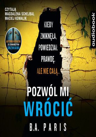 Pozwól mi wrócić B.A. Paris - audiobook MP3