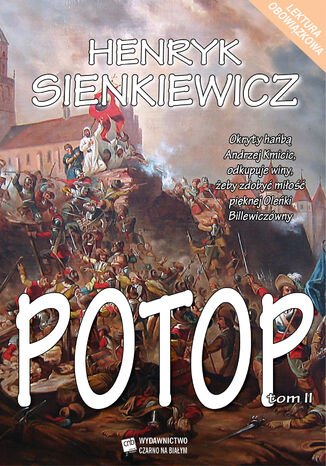 Potop - tom II Henryk Sienkiewicz - okladka książki
