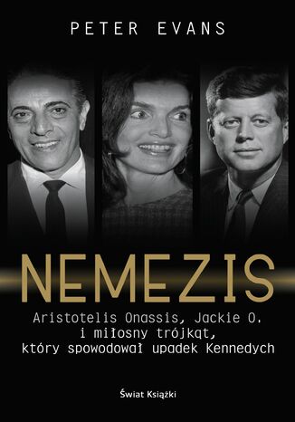 Nemezis Peter Evans - okladka książki