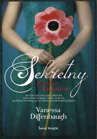 Sekretny język kwiatów Vanessa Diffenbaugh - okladka książki