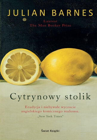 Cytrynowy stolik Julian Barnes - okladka książki