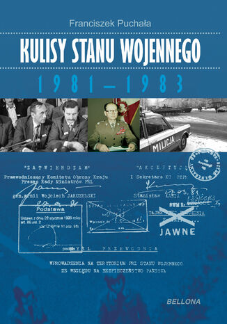 Kulisy stanu wojennego Franciszek Puchała - okladka książki