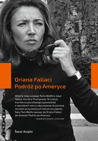 Podróż po Ameryce Oriana Fallaci - okladka książki