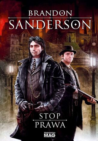 Stop prawa Brandon Sanderson - okladka książki