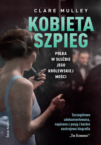 Kobieta szpieg Clare Mulley - okladka książki