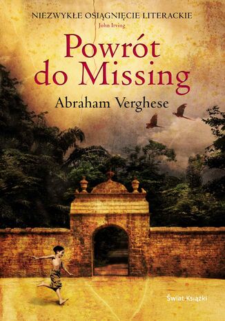 Powrót do Missing Abraham Verghese - okladka książki