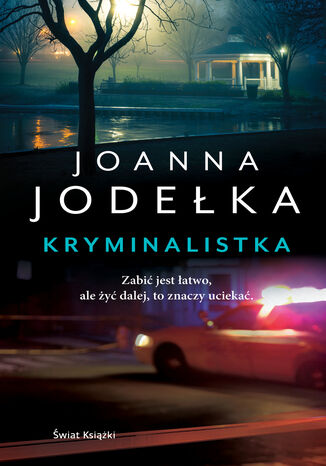 Kryminalistka Joanna Jodełka - okladka książki