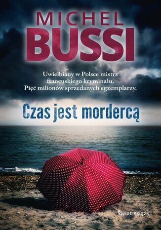 Czas jest mordercą Michel Bussi - okladka książki