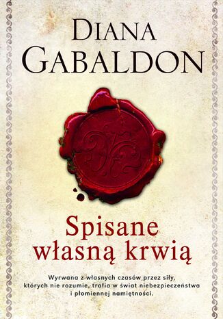 Spisane własną krwią Diana Gabaldon - okladka książki